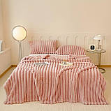 Зимова ковдра зі штучного кролячого хутра Розкішне тепло Суперзручні ковдри для ліжок Елітне тепло, фото 2