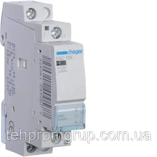 Контактор 25A 1НО 230 В ESC125, фото 1