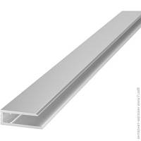 Алюмінієвий торцевий профіль АПТ — 4 мм, без покриття (4.2м)