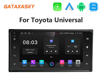 Штатна автомагнітола Android S930 4/64Гб Carplay Androidauto для Toyota CAMRY COROLLA RAV4 HIACE PREVIA VIOS CROWN 2001-2006