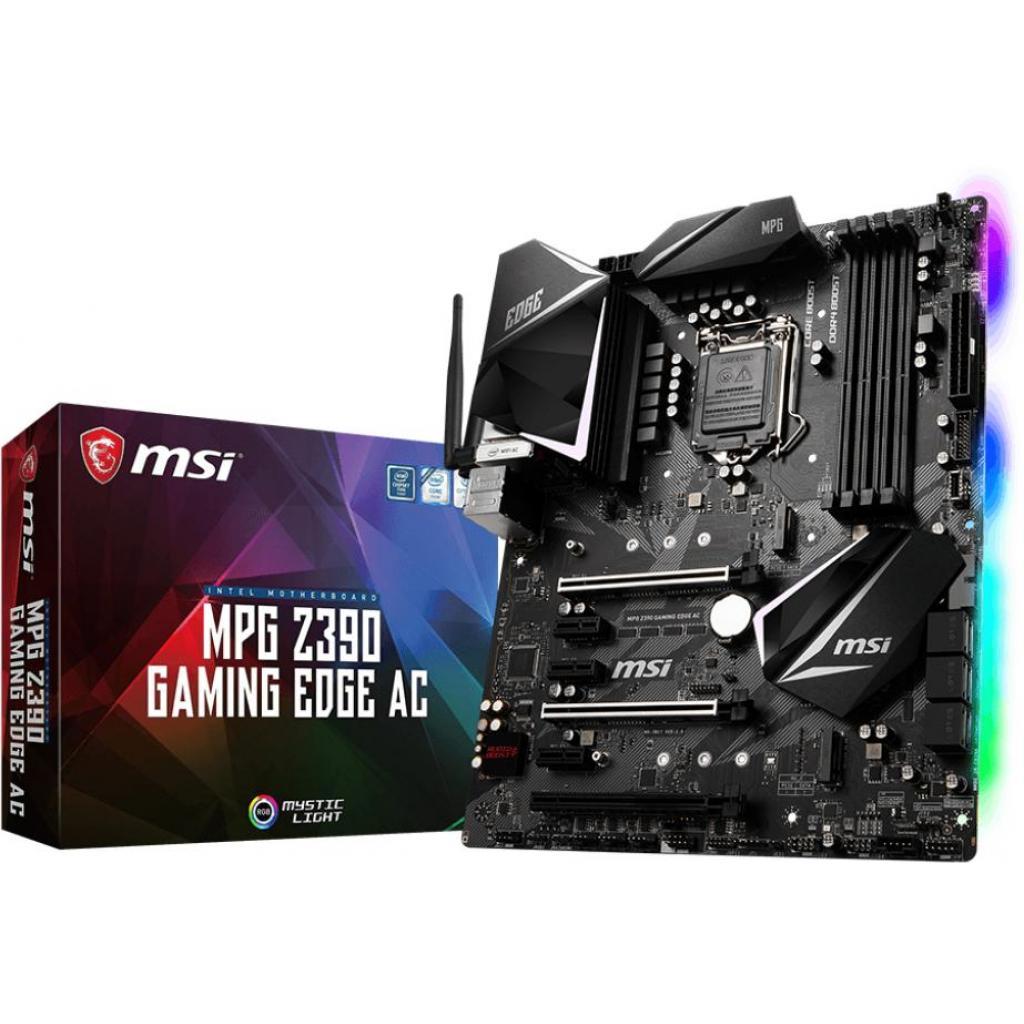 Материнська плата MSI MPG Z390 Gaming Edge AC (s1151, Intel Z390, PCI-Ex16)