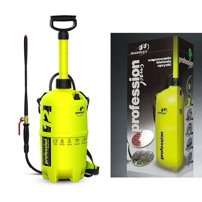 Обприскувач для побілки вапном садовий MAROLEX Profession Plus 12 л [100% Оригінал]