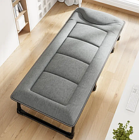 Розкладне ліжко (розкладачка) LEOBRO сірого кольору (FB-S14)