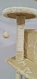 Кігтеточка, будиночок, дряпка для кішок Avko CatTree 1965 Beige, фото 8