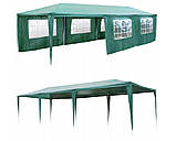 Павільйон садовий Avko Garden 3х9 м з 8 стінками, зелений, фото 3
