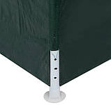 Павільйон садовий Avko Garden 3х9 м з 8 стінками, зелений, фото 6