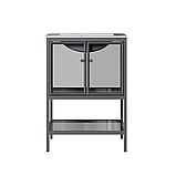 Тумба підлогова металева з умивальником AVKO RGF1841 60х46х85 см, фото 2