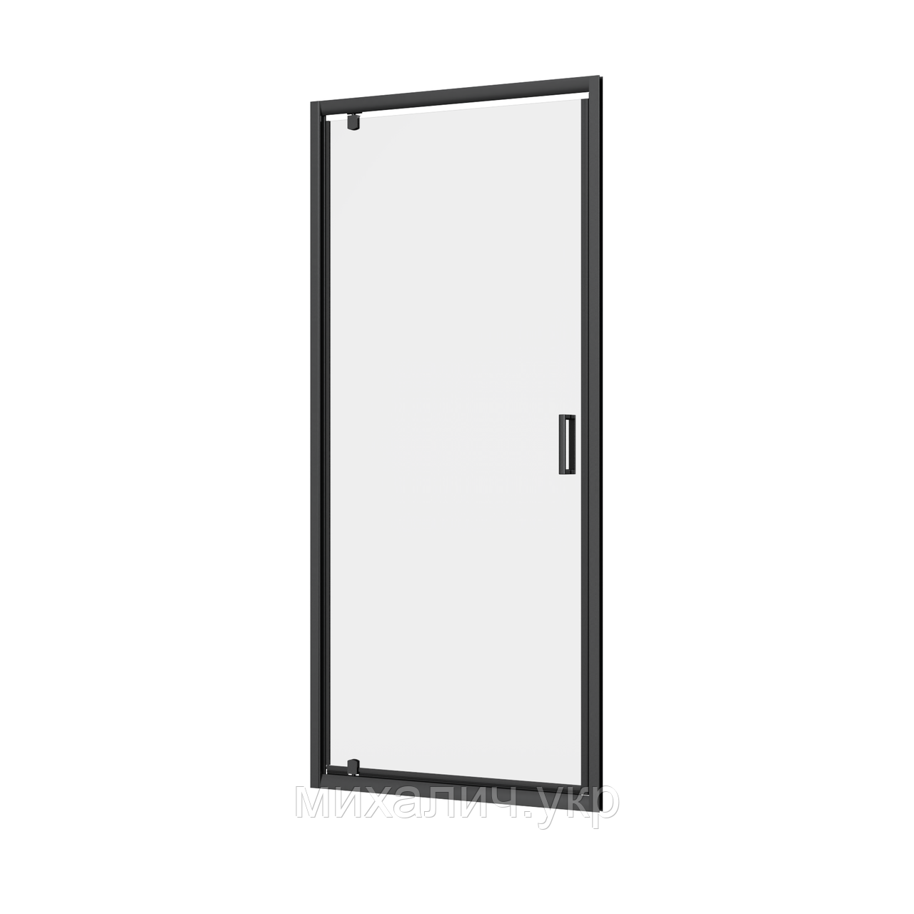 Скляні душові двері AVKO Glass RDJ29, 90х190 Black