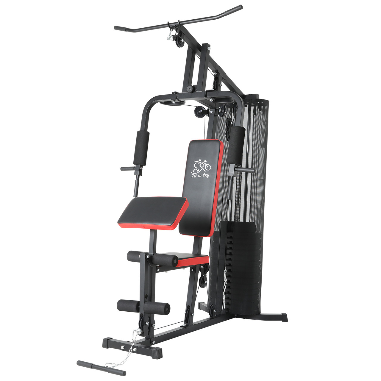 Силова станція, тренажер FitToSky ES-402 65кг, багатофункціональний, фото 1