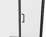 Скляна душова кабіна AVKO Glass RDD21C 90x90x190 Black, фото 6