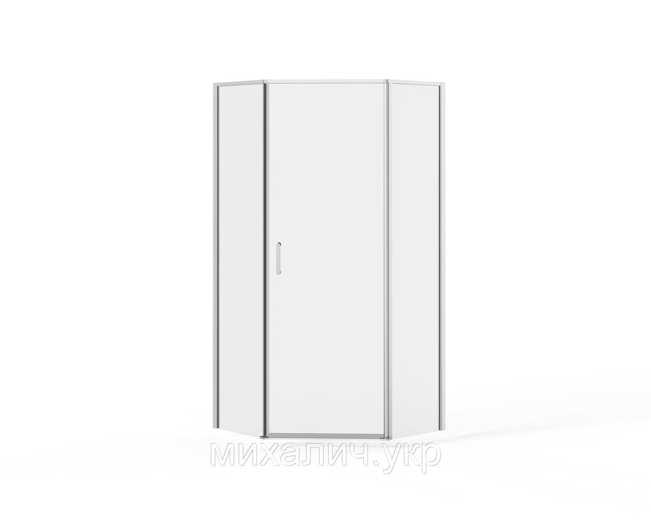 Скляна душова кабіна AVKO Glass RDD21C 90x90x190 Chrome