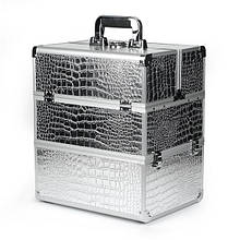 Кейс для косметики 31,5 x 26 x 20 cм Серебристый