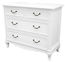 Комод Скандинавія класичний білий 90х77х40 см