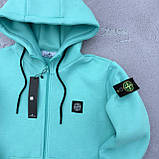 Худі чоловіче з капюшоном на блискавці тринитка на флісі XS S M L XL XXL, фото 10