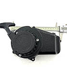 Ручний стартер квадроцикла 65куб з алюміній із пластиковим храповиком плавний пуск start3, фото 6