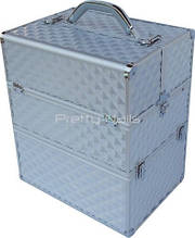Косметический кейс NS06 silver 3D 35 x 25 x 40 cм