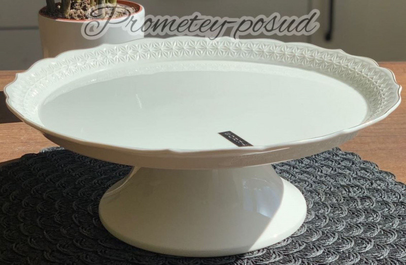 Снігова королева/ Блюдо на ніжці 31см (0131-А), фото 1