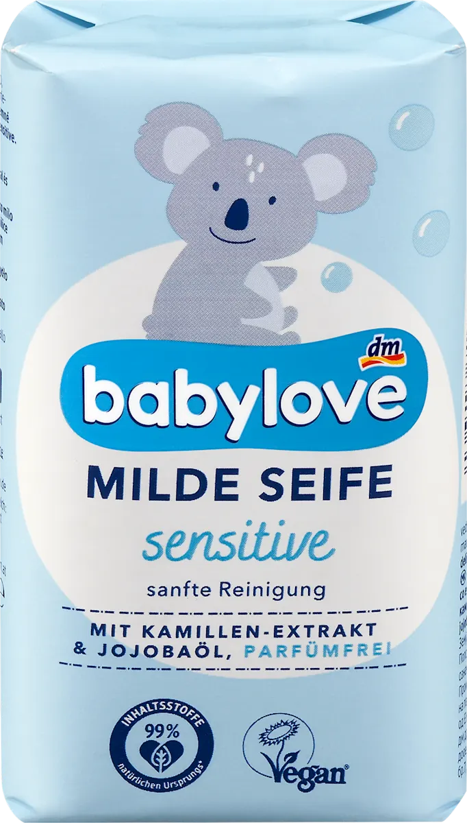 Babylove milde Seife Дитяче мило, 100 г, фото 1
