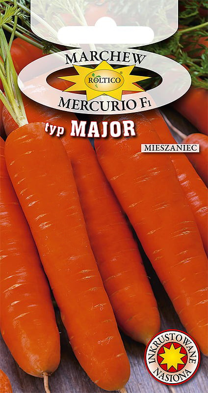 Морква Меркуріо F1 (тип Майор) / Mercurio F1 (typ Major) 1.5 г Roltico (Польща), фото 1