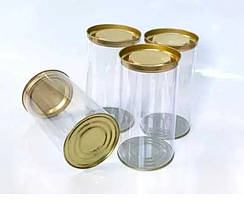 Тубус пластиковий із жерстяною кришкою 100х230 мм