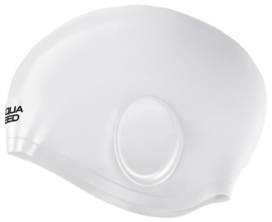 Шапка для плавання Aqua Speed EAR CAP Volume 61511 білий Уні OSFM