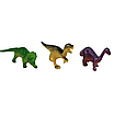 Іграшковий динопарк дитячий набір доісторичних тварин комплект динозаврів бокс яйце дерева вулкан паркан, фото 5