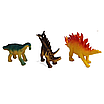 Іграшковий динопарк дитячий набір доісторичних тварин комплект динозаврів бокс яйце дерева вулкан паркан, фото 9