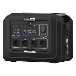 Портативна зарядна станція PROFI-TEC PPS2000 LiFePO₄ 4500 Вт