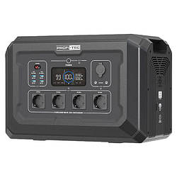 Портативна зарядна станція PROFI-TEC PPS2500 LiFePO₄ 5000 Вт