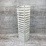 Ваза з дерева XL біла 60 см