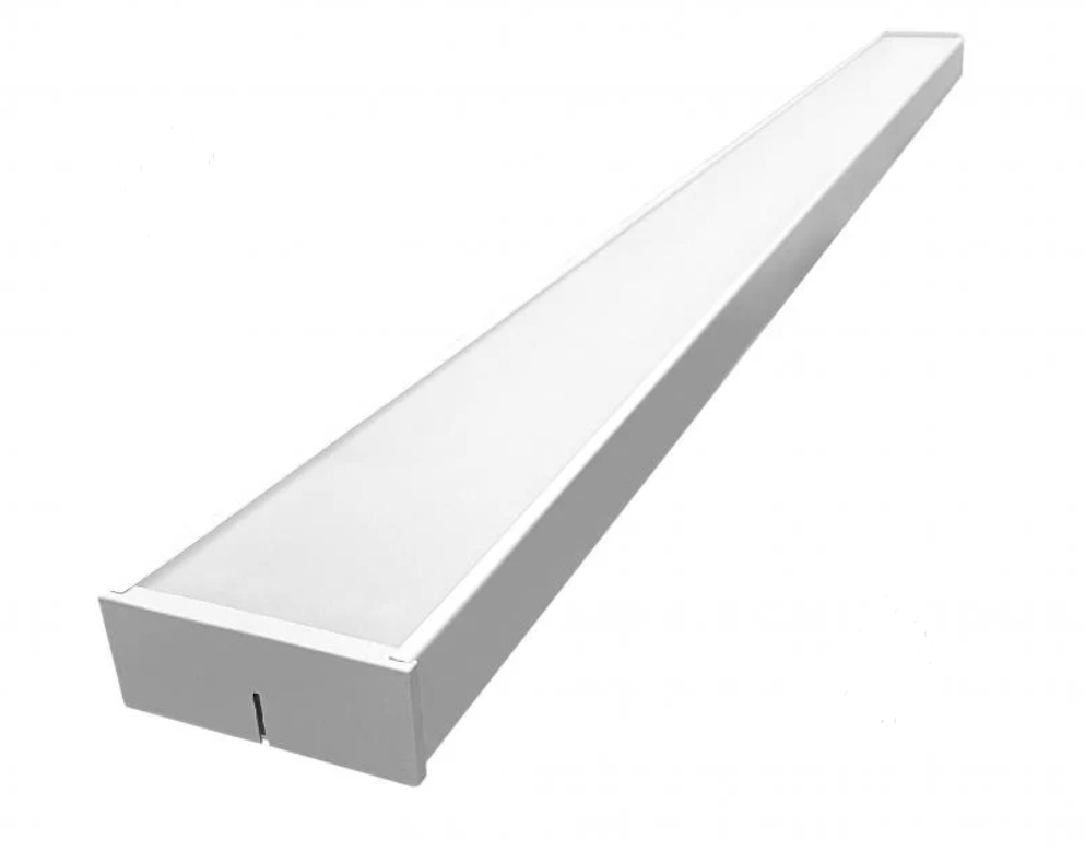 Світильник світлодіодний LED Lezard 60 Вт 4200K 100*1200, метал, білий 1/20 442-OL100-060W, фото 1