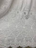 Тюль льон з вишивкою  заввишки 2,9 м.кремовий, фото 7