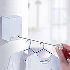 Білизняна мотузка Supretto з нержавіючої дроту висувна (Арт. 7173-0001), фото 10