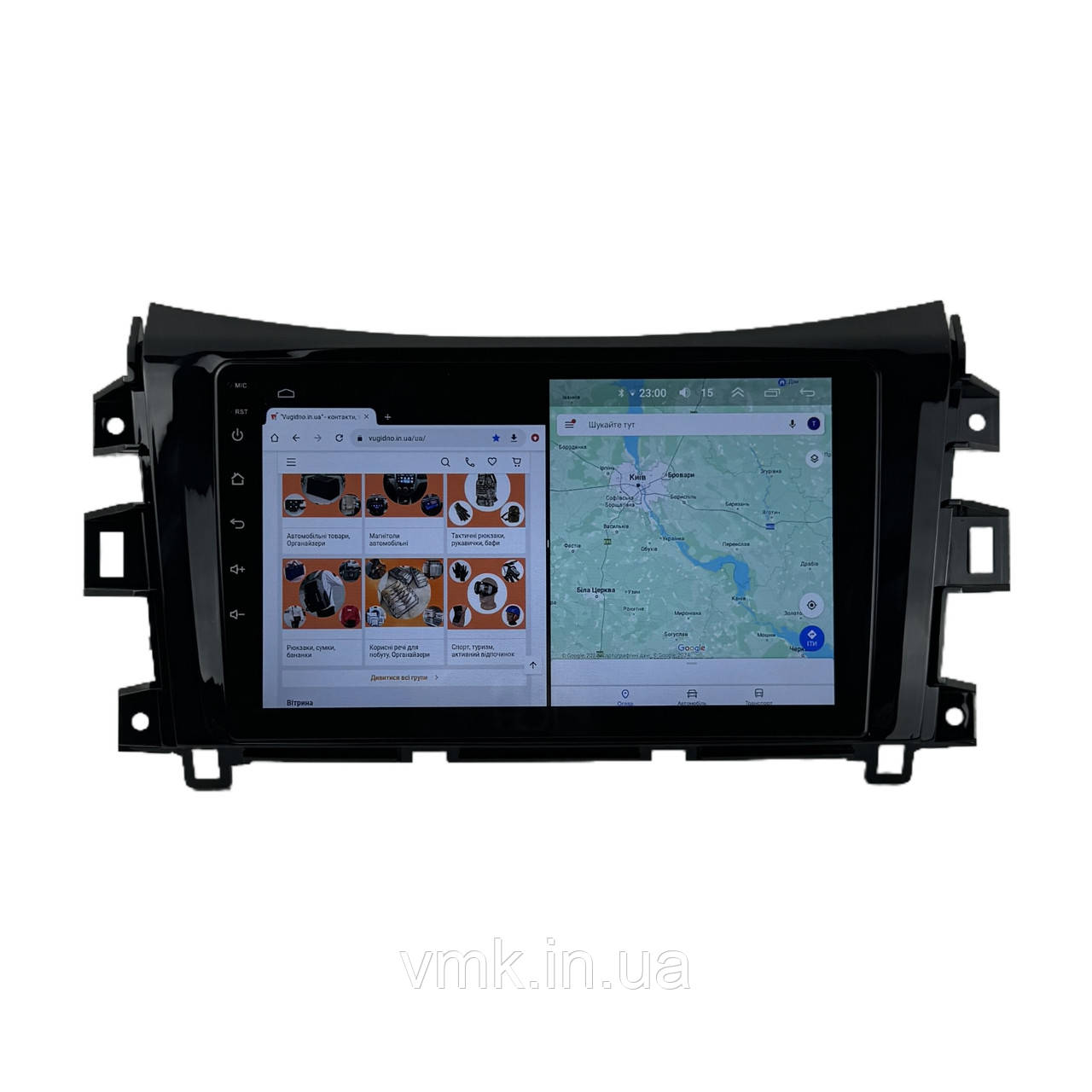 Штатна Магнітола Nissan Nissan Navara Frontier NP300 2014-2021 на Android Модель XYAuto-7212-8octa-CarPlay