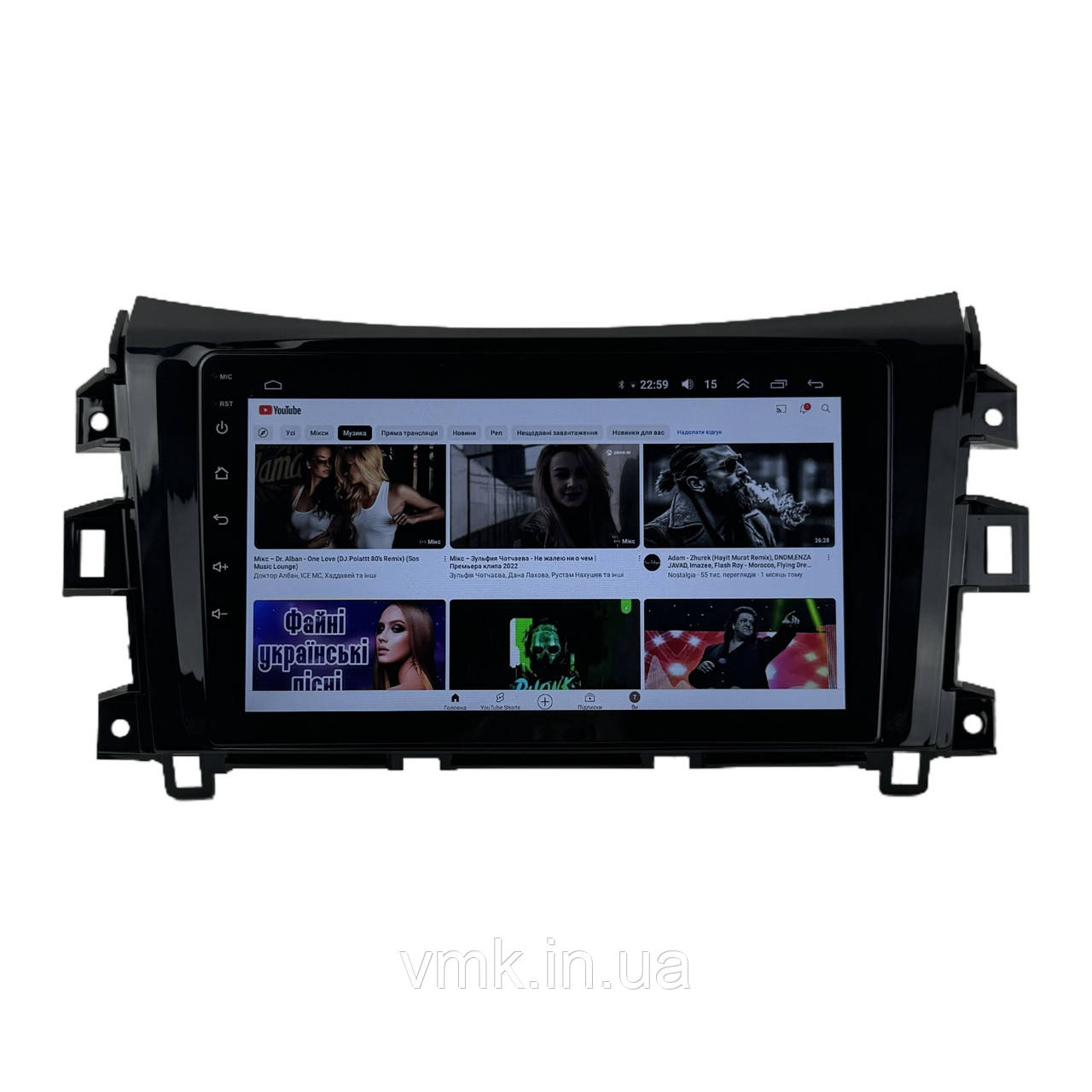 Штатна Магнітола Nissan Nissan Navara Frontier NP300 2014-2021 4/64 8 ядер XYAuto 4G DSP CarPlay на Android