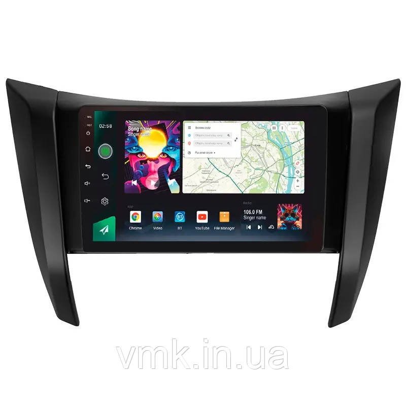 Штатна Магнітола Nissan Navara NP300 Frontier 2017-2019 на Android Модель XYAuto-7212-8octa-CarPlay