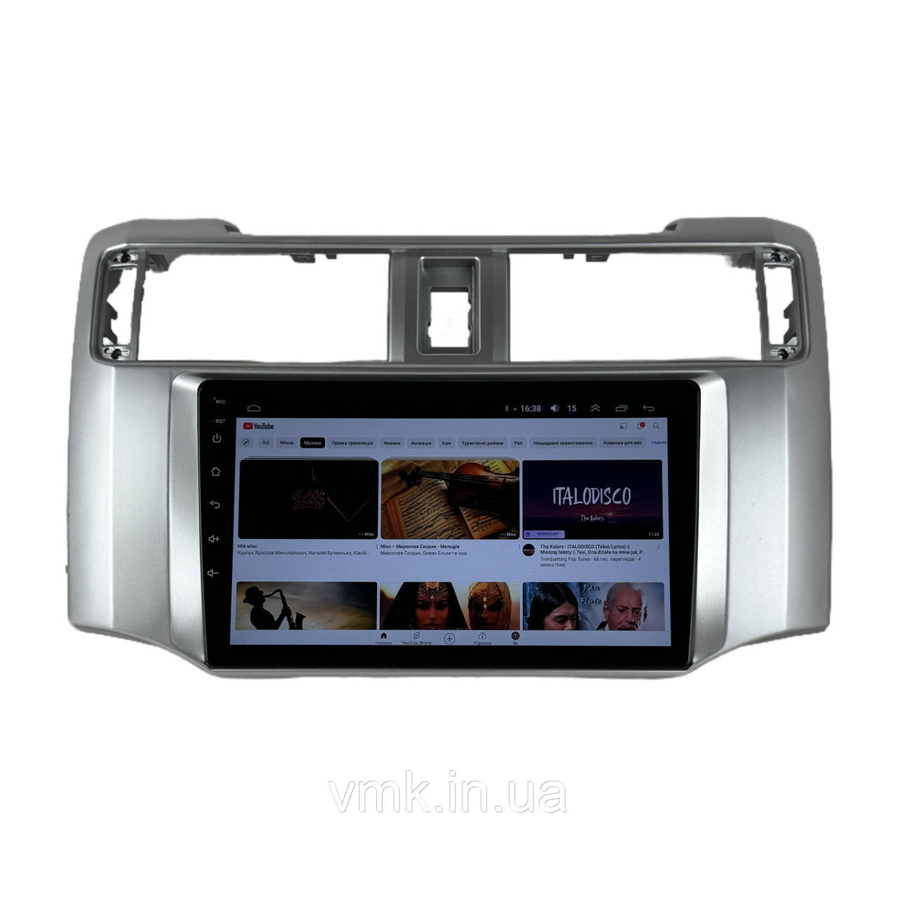 Андроїд Автомагнітола Toyota 4Runner 2009-2019 ТОП платформа 7862 8 ядер 4G DSP CarPlay Android QLED