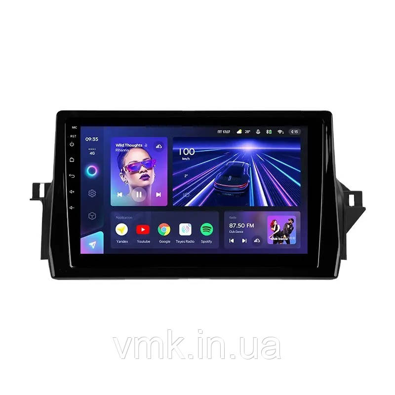 Штатна Магнітола Toyota Camry VIII 8 XV70 2020-2021 Ліве кермо Black на Android Модель XYAuto-7212-8octa-CarPlay