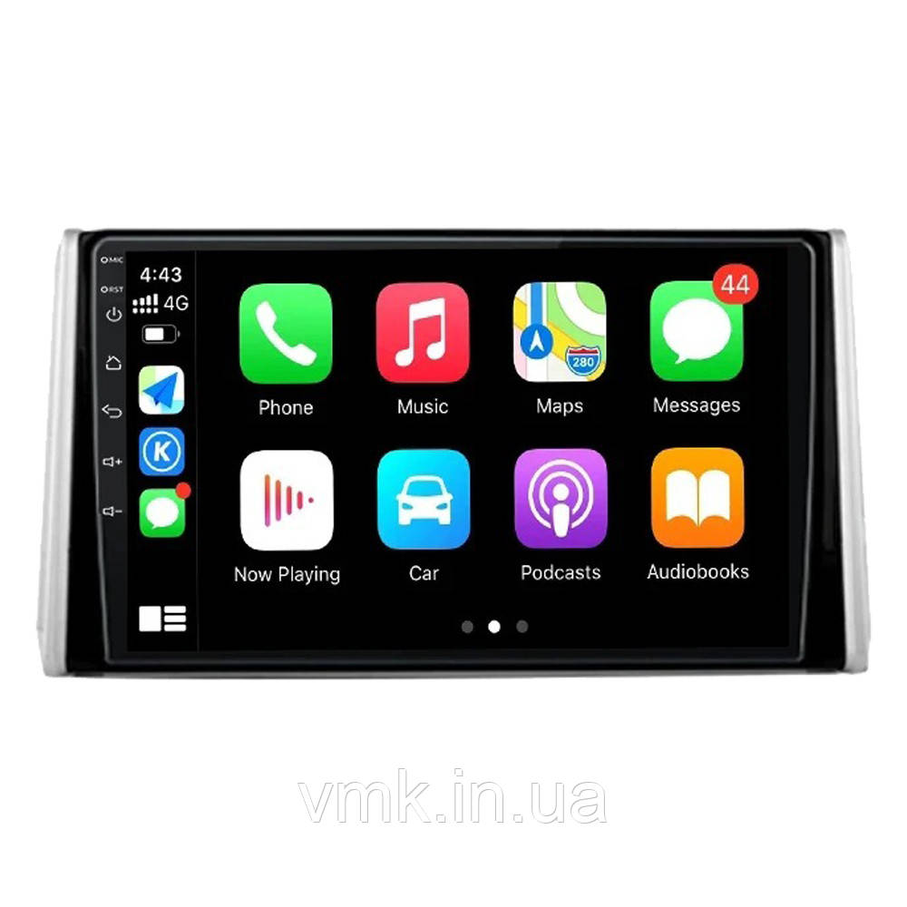 Андроїд Автомагнітола Toyota Rav4 2018-2020 ТОП платформа 7862 8 ядер 4G DSP CarPlay Android QLED