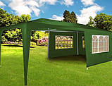 Павільйон садовий 3 х 6 м Зелений, фото 3