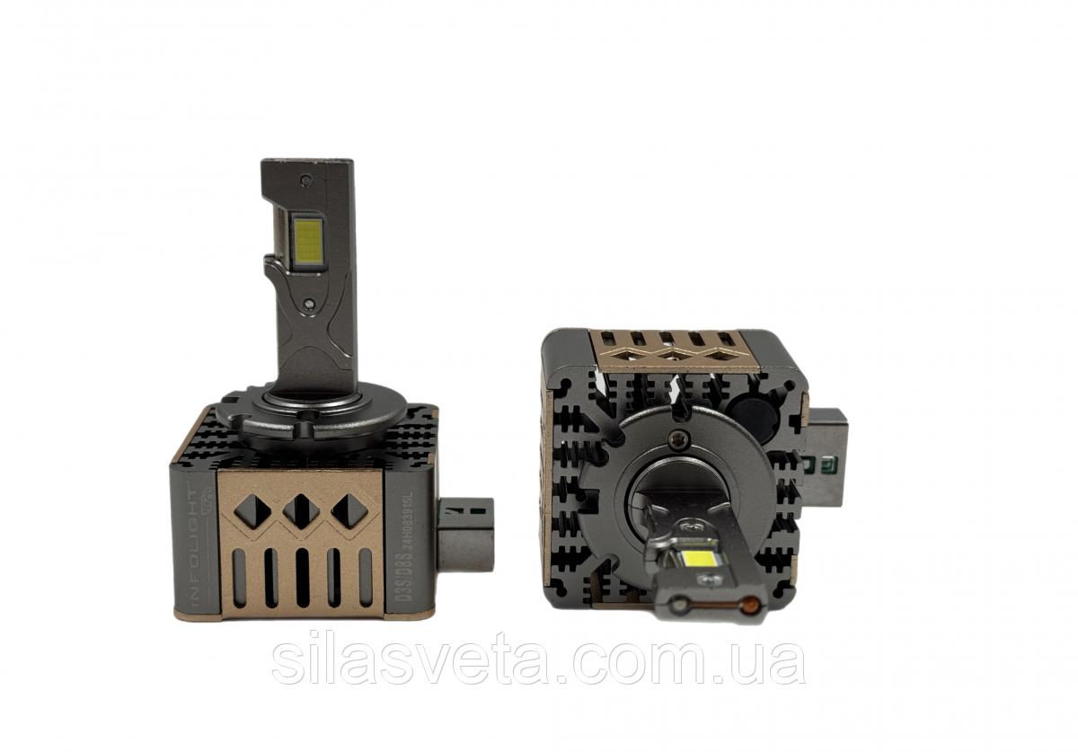 Светодиодные лампы "Infolight" (D3S) PRO LED (6000K)(35W)(8000Lm)(12V)