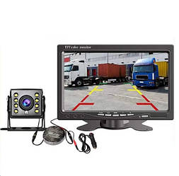 Комплект AHD: монітор 7" + камера заднього огляду з 4PIN кабелем