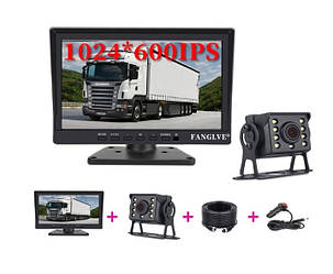 Монітор 10" TFT з 2 AV-входами для вантажівок і великогабаритного транспорту