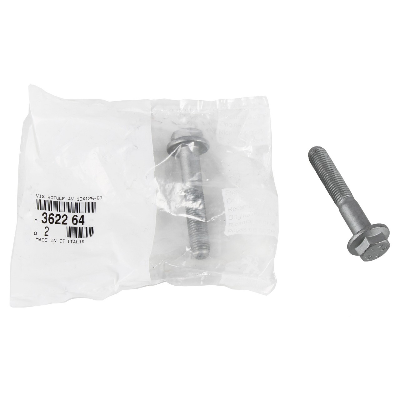 CITROEN JUMPY I/II -Болт крепления шаровой (в цапфе)(10x1.25x57), фото 1