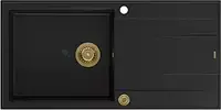 Мийка кухонна Quadron Evan Graniteq Black (HCQE10050U7PVDG1)