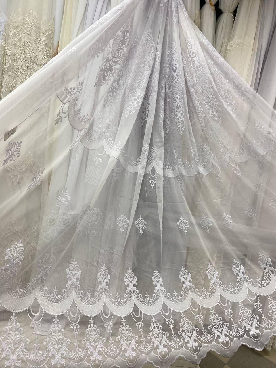 Тюль бамбук заввишки 2,8 м.біла