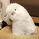 М'яка іграшка плюшева лама Альпака 75см біла, фото 3