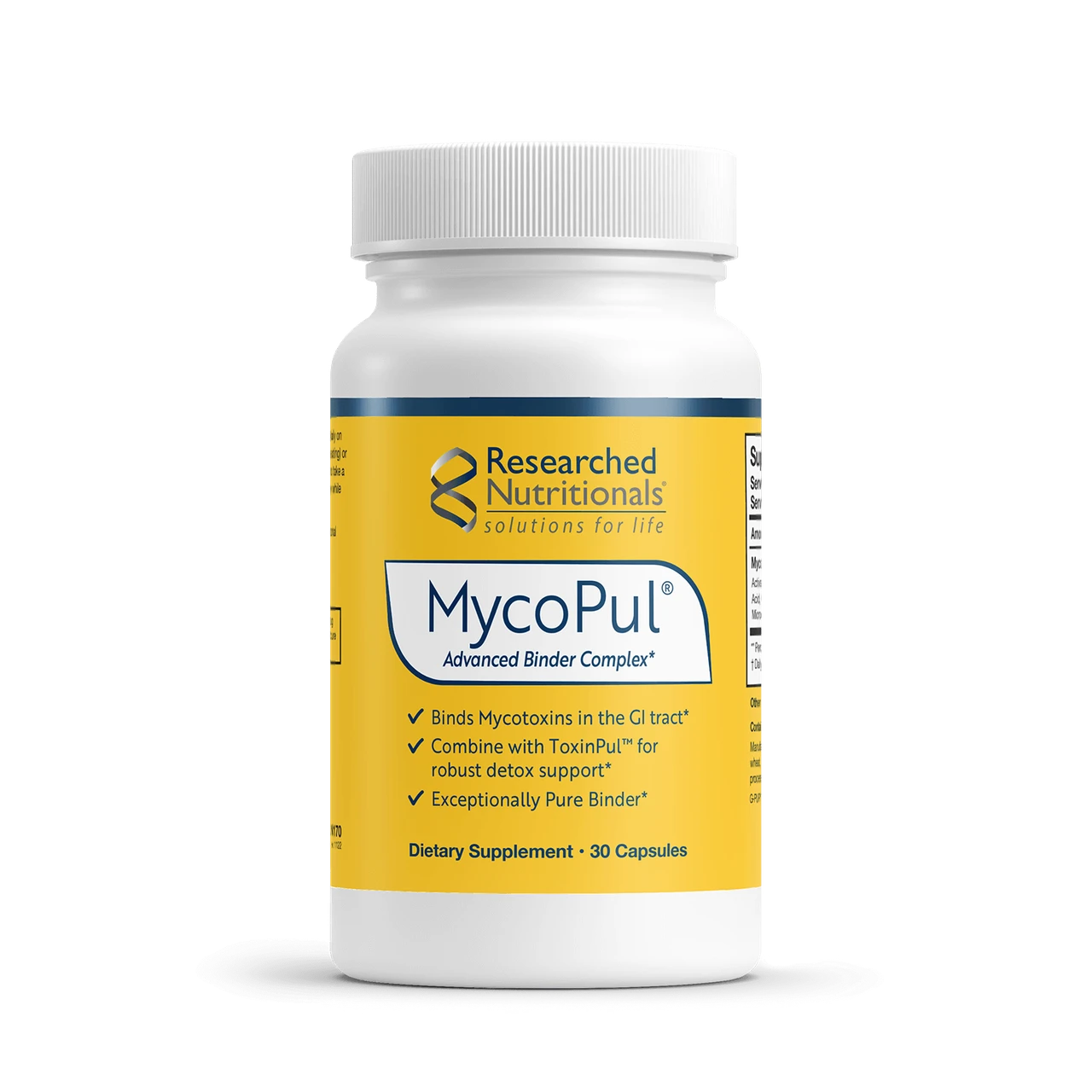 MycoPul® Комплекс для видалення мікотоксинів, 30 капсул, строк до 02/2027