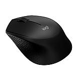 Мишка бездротова Logitech M280, Black, USB, бездротова, оптична, 1000 dpi, 3 кнопки, 1xAA, фото 2