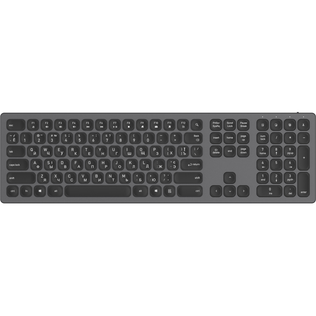 Клавіатура бездротова OfficePro SK1550 Wireless Black